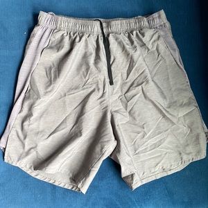 Nike Dri-Fit Running Shorts (Small, Charcoal/Grey)